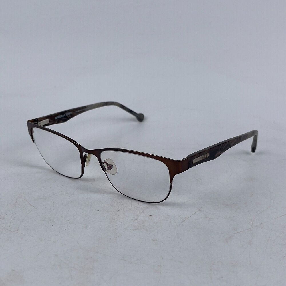 Jonathan Adler JA505 Eyeglasses Frame Unisex Brown Plastic Full Rim‎ 55-18-140